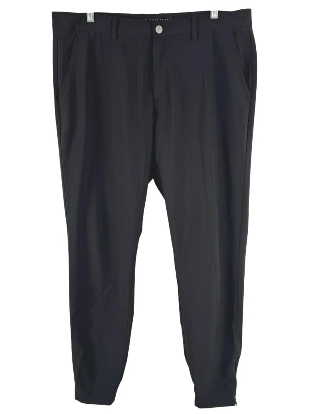 Men's Black Casual Stretch Pants